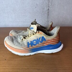 Hoka One One Mach 5 Impala Vibrant Orange Men Running  Size 9D 1127893-IVOR